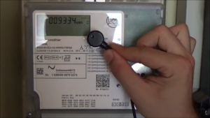 Stromverbrauch messen am Stromzähler